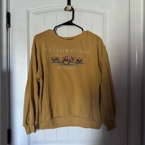 yellowstone crewneck